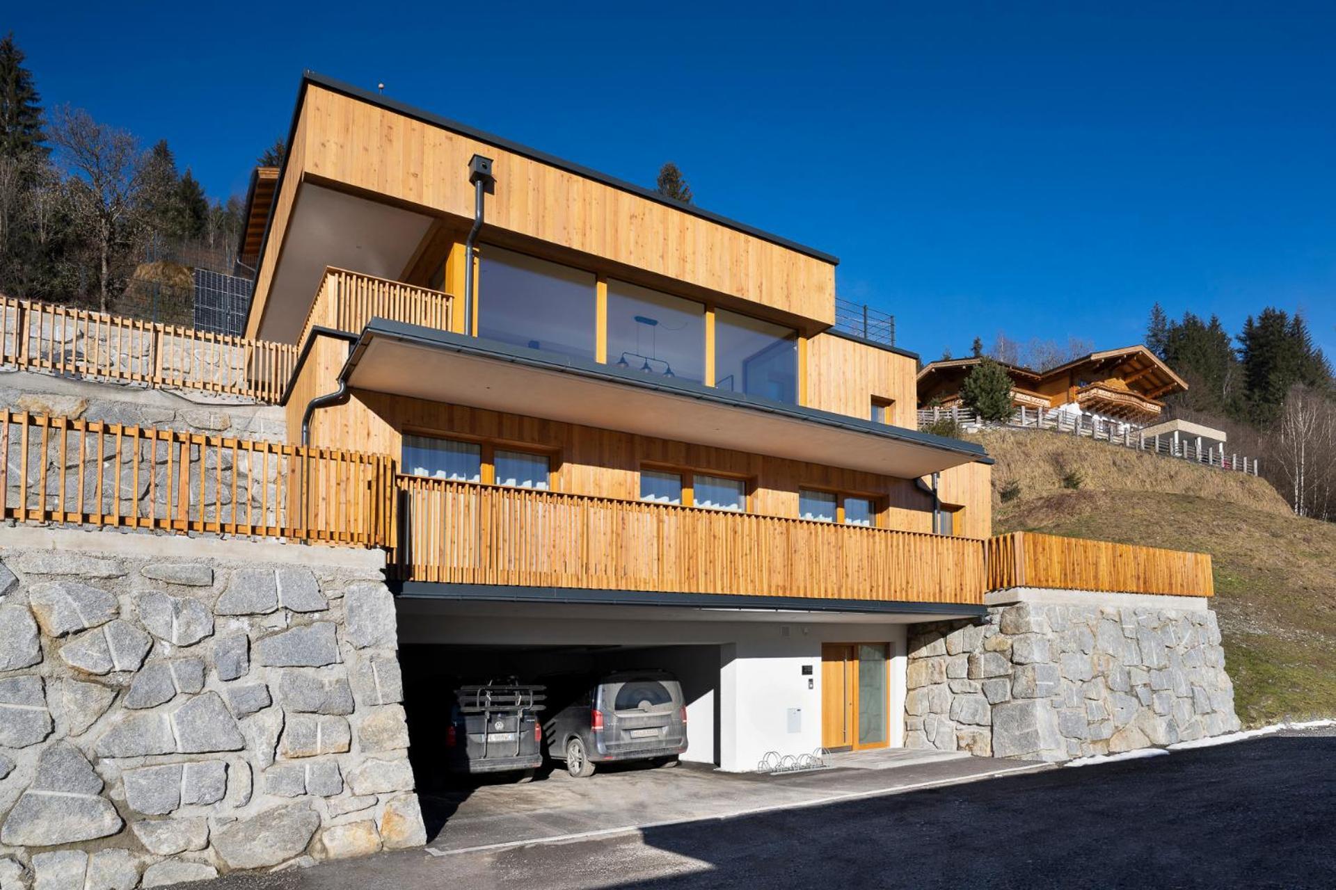 Exklusives Chalet-Haus Mit Gletscherblick Нойкірхен-ам-Гросфенедігер Екстер'єр фото